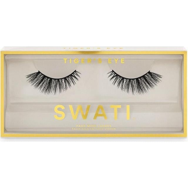 SWATI Faux Mink Lashes Tiger´s Eye in de groep BEAUTY & HEALTH / Makeup / Ogen & Wenkbrauwen / Nepwimpers bij TP E-commerce Nordic AB (C87135)