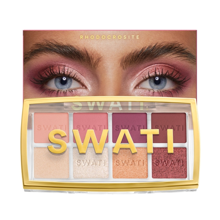 SWATI Rhodochrosiste Oogschaduwpalette in de groep BEAUTY & HEALTH / Makeup / Ogen & Wenkbrauwen / Oogschaduw bij TP E-commerce Nordic AB (C87141)