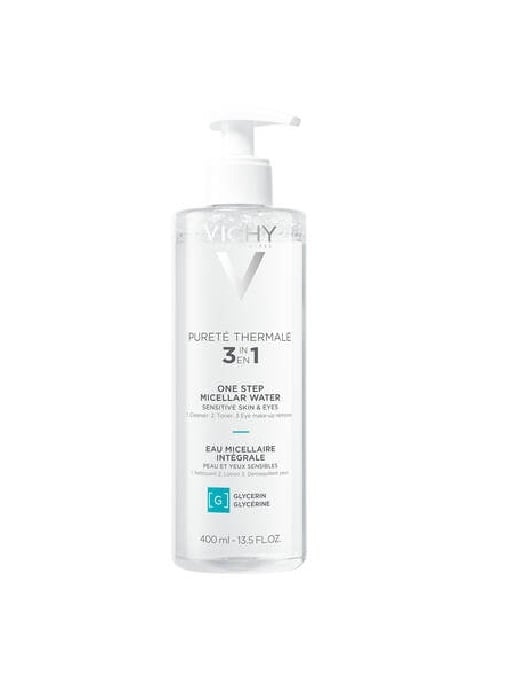 Vichy Pureté Thermale Mineraal Micellair Water Gezichtsreiniger 400 ml in de groep BEAUTY & HEALTH / Huidsverzorging / Gezicht / Schoonmaak bij TP E-commerce Nordic AB (C87169)