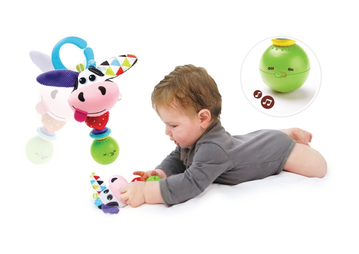 Yookidoo Schud me rammelaar koe - (YO40132) in de groep SPEELGOED, KINDER- & BABYPRODUCTEN / Babyspeelgoed / Activiteitenspeelgoed bij TP E-commerce Nordic AB (C87201)