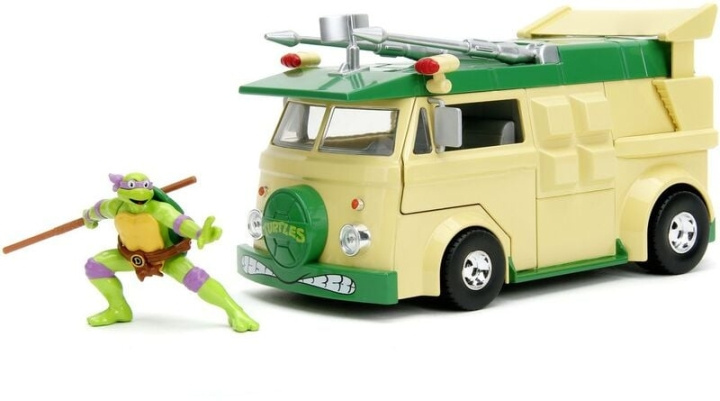 Teenage Mutant Ninja Turtles Jada - Ninja Turtles - Turtles Bolderkar 1:24 (253285003) in de groep SPEELGOED, KINDER- & BABYPRODUCTEN / Speelgoed / Speelgoedauto\'s bij TP E-commerce Nordic AB (C87203)