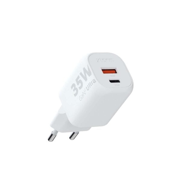 Xtorm 35W GaN2 Ultra Thuislader USB-C PD/USB-A Wit in de groep SMARTPHONE & TABLETS / Opladers & Kabels / Wandoplader bij TP E-commerce Nordic AB (C87238)