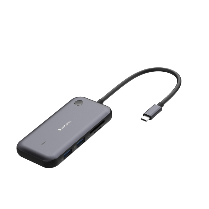 Verbatim Deel mijn scherm USB-C draadloze beeldschermadapter 1080P w/Hub in de groep COMPUTERS & RANDAPPARATUUR / Computeraccessoires / USB-hubs bij TP E-commerce Nordic AB (C87306)