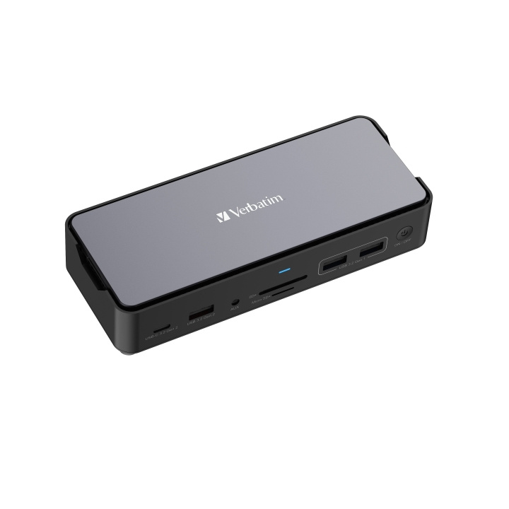 Verbatim USB-C Pro Docking Station 15-poorts met CDS-15SSD inbegrepen in de groep COMPUTERS & RANDAPPARATUUR / Laptops & accessoires / Docking station bij TP E-commerce Nordic AB (C87307)