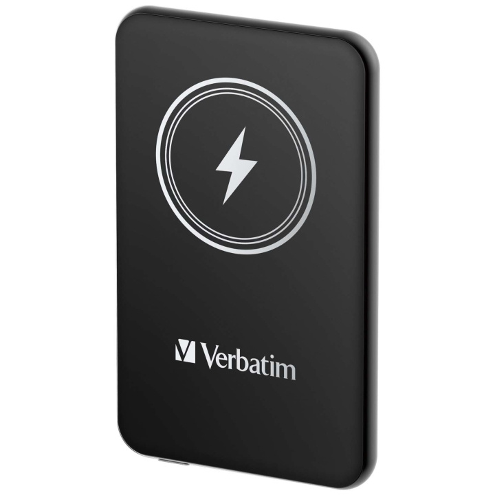 Verbatim Charge ´n´ Go Magnetische Draadloze Power Bank 5000 in de groep SMARTPHONE & TABLETS / Opladers & Kabels / Powerbanks bij TP E-commerce Nordic AB (C87309)