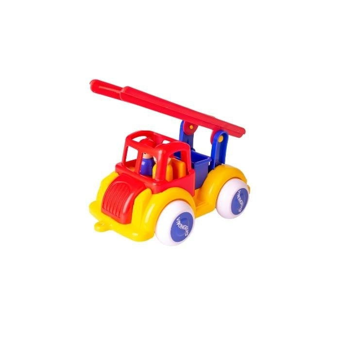 Viking Toys Jumbo Brandweerwagen W/2 Pers. (130006) in de groep SPEELGOED, KINDER- & BABYPRODUCTEN / Speelgoed / Speelgoedauto\'s bij TP E-commerce Nordic AB (C87330)