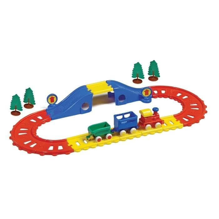 Viking Toys Treinset (130015) in de groep SPEELGOED, KINDER- & BABYPRODUCTEN / Speelgoed / Speelgoedauto\'s bij TP E-commerce Nordic AB (C87335)