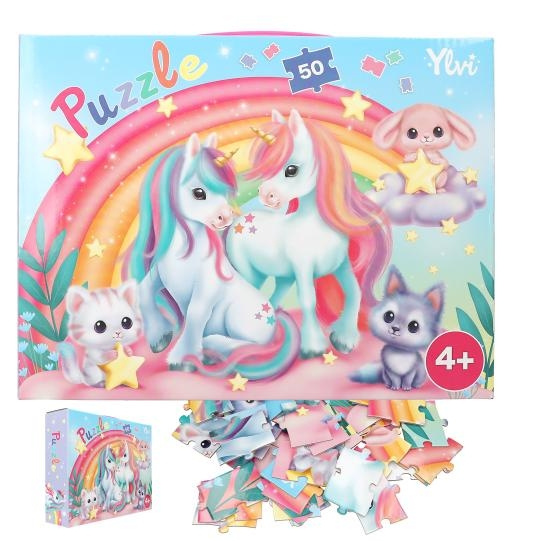 Ylvi Puzzel 50 stuks ( 0413204 ) in de groep SPEELGOED, KINDER- & BABYPRODUCTEN / Speelgoed / Kinderpuzzel bij TP E-commerce Nordic AB (C87344)