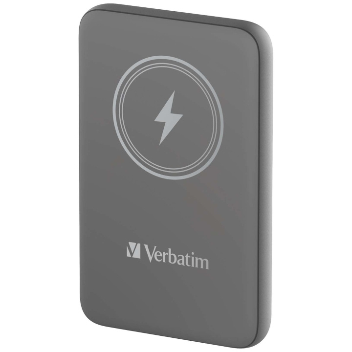 Verbatim Opladen ´n´ Go Magnetische Draadloze Power Bank 10000 in de groep SMARTPHONE & TABLETS / Opladers & Kabels / Powerbanks bij TP E-commerce Nordic AB (C87374)