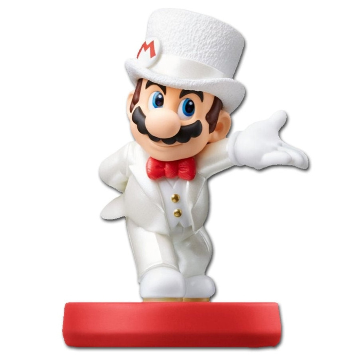 Amiibo Nintendo Amiibo Mario in trouwpak (Super Mario Collectie) in de groep HOME ELECTRONICS / Spelconsoles en accessoires / Nintendo Switch / Accessoires bij TP E-commerce Nordic AB (C87438)