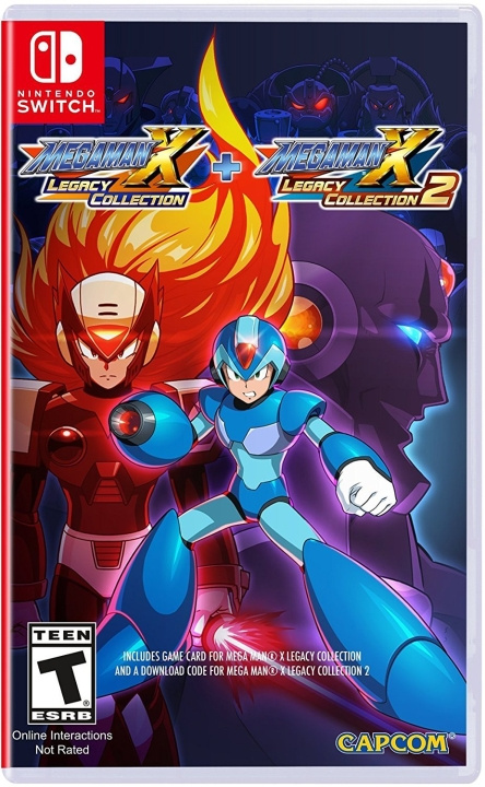 Capcom Mega Man X Legacy Collection 1 + 2 Nintendo Switch Game (#) in de groep HOME ELECTRONICS / Spelconsoles en accessoires / Nintendo Switch / Games bij TP E-commerce Nordic AB (C87465)