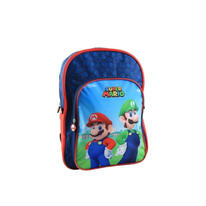 Super Mario Kinderlicenties - Rugzak - Super Mario (0613090) in de groep SPEELGOED, KINDER- & BABYPRODUCTEN / Reizen / Kindertassen / Rugzakken bij TP E-commerce Nordic AB (C87496)