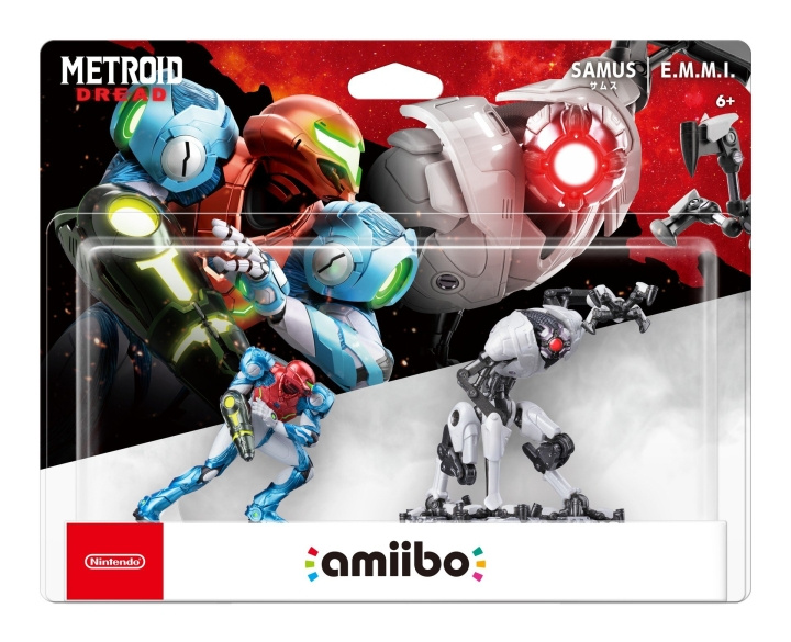 Nintendo Amiibo Samus en E.M.M.I. 2-pack set in de groep HOME ELECTRONICS / Spelconsoles en accessoires / Nintendo Switch / Accessoires bij TP E-commerce Nordic AB (C87504)