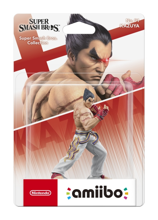 Amiibo Super Smash Bros. Collectie - Kazuya Amiibo in de groep HOME ELECTRONICS / Spelconsoles en accessoires / Nintendo Switch bij TP E-commerce Nordic AB (C87517)