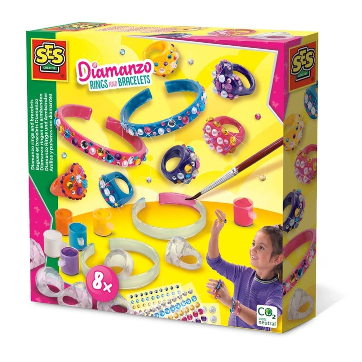 SES Creative Diamanzo ringen en armbanden - (S14706) in de groep SPEELGOED, KINDER- & BABYPRODUCTEN / Speelgoed / Ambachten bij TP E-commerce Nordic AB (C87537)