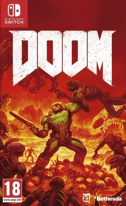 Bethesda DOOM (code in a box) in de groep HOME ELECTRONICS / Spelconsoles en accessoires / Nintendo Switch / Games bij TP E-commerce Nordic AB (C87543)