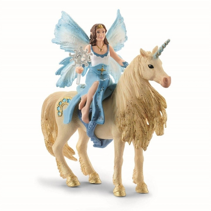 Schleich Bayala - Eyela rijdt op gouden eenhoorn (42508) in de groep SPEELGOED, KINDER- & BABYPRODUCTEN / Speelgoed / Figuren, Miniaturen & accessoires bij TP E-commerce Nordic AB (C87554)