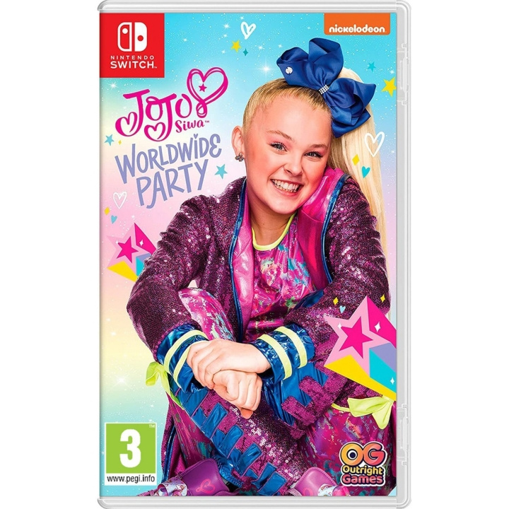 BANDAI NAMCO JoJo Siwa: Worldwide Party in de groep HOME ELECTRONICS / Spelconsoles en accessoires / Nintendo Switch / Games bij TP E-commerce Nordic AB (C87555)