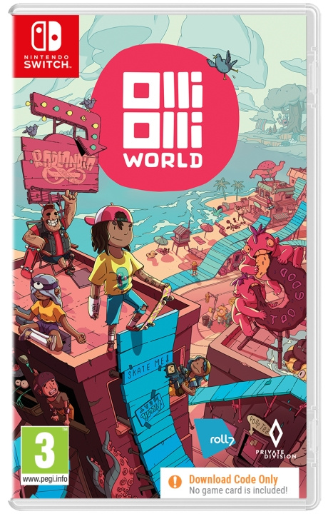 2K Games OlliOlli World (Code in Box) in de groep HOME ELECTRONICS / Spelconsoles en accessoires / Nintendo Switch / Games bij TP E-commerce Nordic AB (C87557)