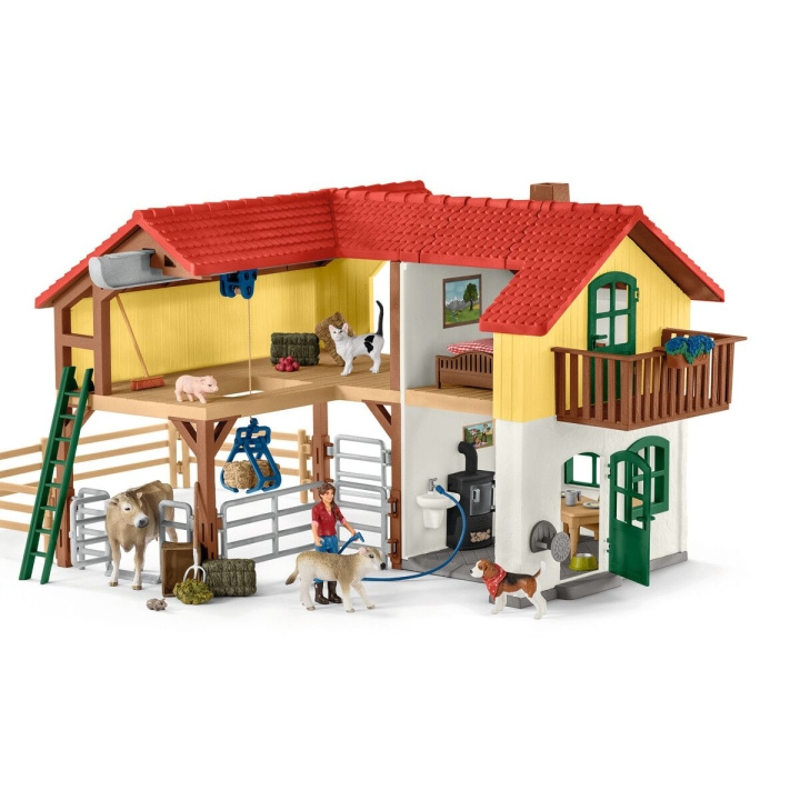 Schleich Boerderijwereld - Grote boerderij (42407) in de groep SPEELGOED, KINDER- & BABYPRODUCTEN / Speelgoed / Speelset bij TP E-commerce Nordic AB (C87615)