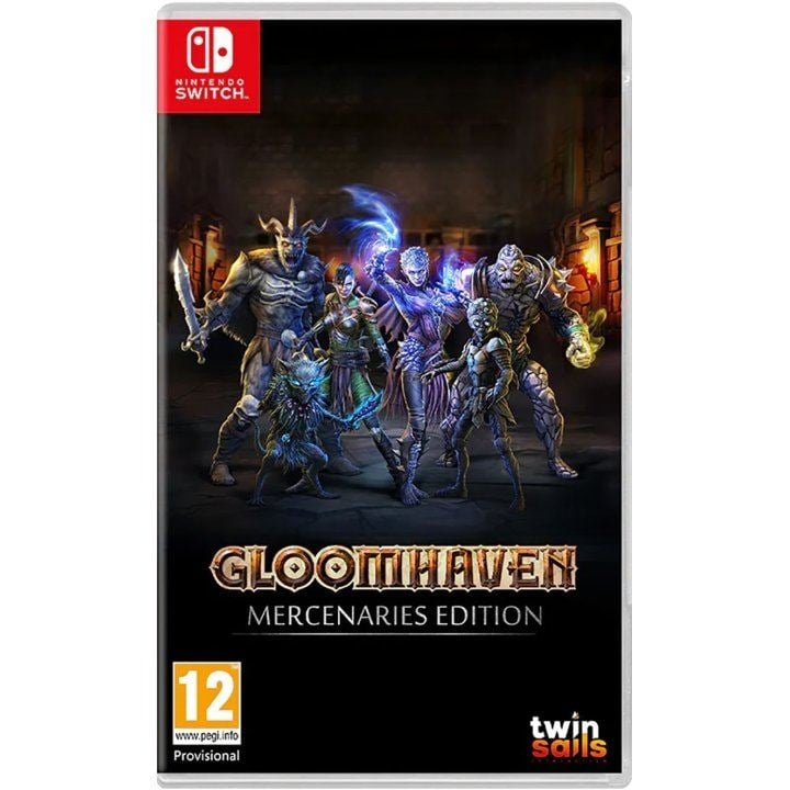 Asmodee Gloomhaven (Mercenaries Edition) in de groep HOME ELECTRONICS / Spelconsoles en accessoires / Nintendo Switch / Games bij TP E-commerce Nordic AB (C87650)