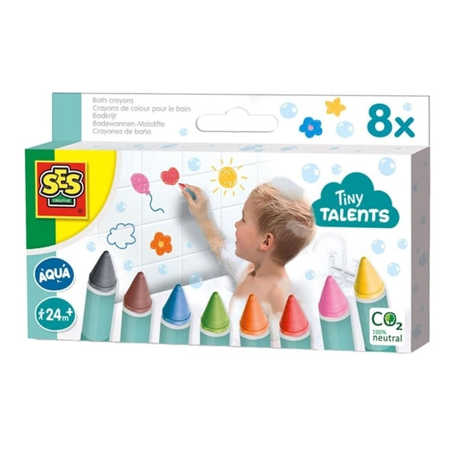 SES Creative Badtijd - Badkrijtjes (S13050) in de groep SPEELGOED, KINDER- & BABYPRODUCTEN / Babygadgets / Bad bij TP E-commerce Nordic AB (C87679)