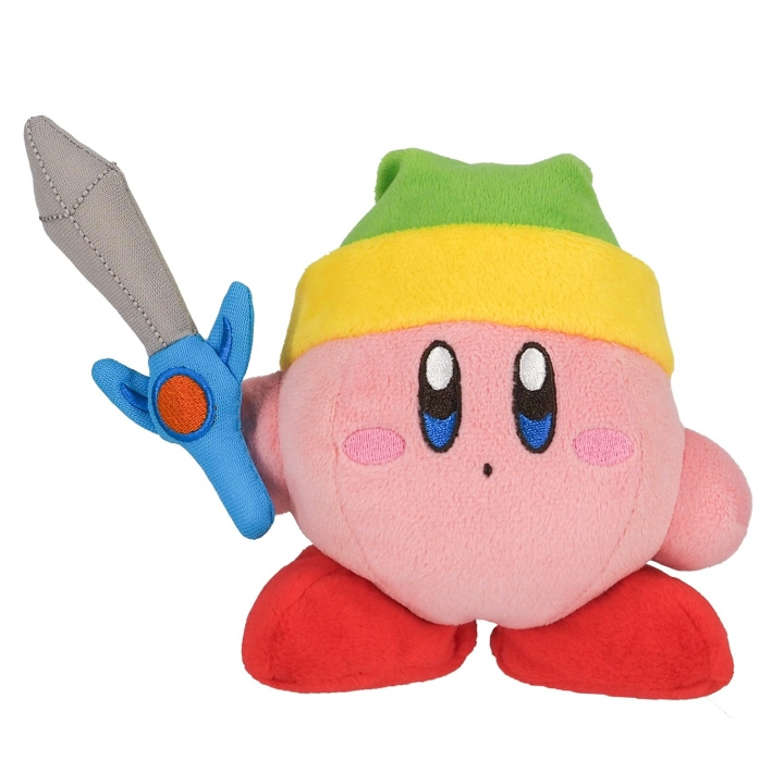 Super Mario Kirby - Kirby met zwaard in de groep SPEELGOED, KINDER- & BABYPRODUCTEN / Babyspeelgoed / Knuffels bij TP E-commerce Nordic AB (C87689)