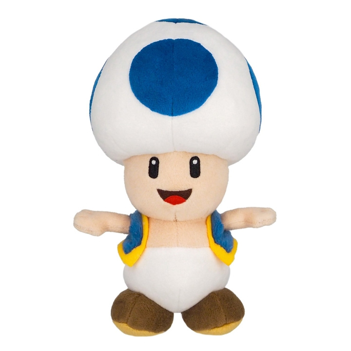 Super Mario Toad Blauw in de groep SPEELGOED, KINDER- & BABYPRODUCTEN / Babyspeelgoed / Knuffels bij TP E-commerce Nordic AB (C87695)