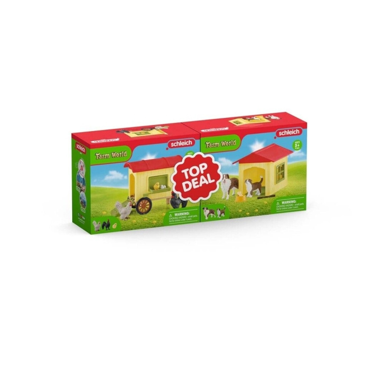 Schleich Farm World - Farm World 2-in-1 bundel (72241) in de groep SPEELGOED, KINDER- & BABYPRODUCTEN / Speelgoed / Speelset bij TP E-commerce Nordic AB (C87707)