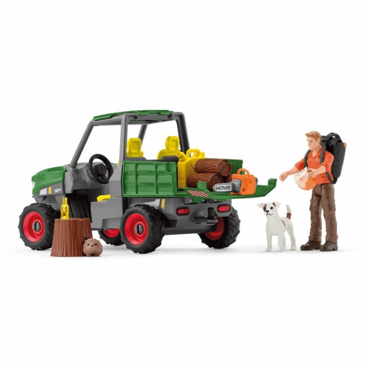 Schleich Boerderijwereld - Werken in het bos (42659) in de groep SPEELGOED, KINDER- & BABYPRODUCTEN / Speelgoed / Figuren, Miniaturen & accessoires bij TP E-commerce Nordic AB (C87713)