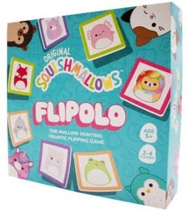 Squishmallows Spelletjes - Squismallows Flipolo (409226) in de groep SPEELGOED, KINDER- & BABYPRODUCTEN / Speelgoed / Bordspellen / Kinderspellen bij TP E-commerce Nordic AB (C87719)