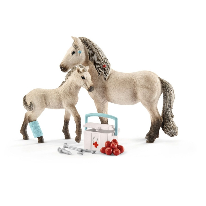 Schleich Paardenclub - Hannah\'s EHBO-doos (42430) in de groep SPEELGOED, KINDER- & BABYPRODUCTEN / Speelgoed / Figuren, Miniaturen & accessoires bij TP E-commerce Nordic AB (C87749)