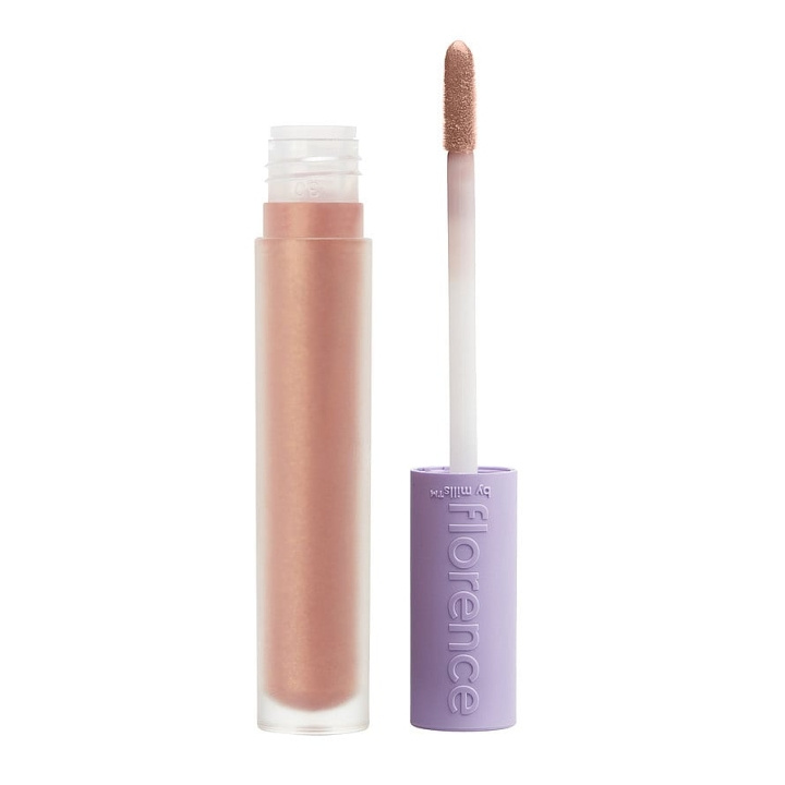 Florence by Mills Get Glossed Lip Gloss Mysterious Mills (nude glans) in de groep BEAUTY & HEALTH / Makeup / Lippen / Lipp gloss bij TP E-commerce Nordic AB (C87786)