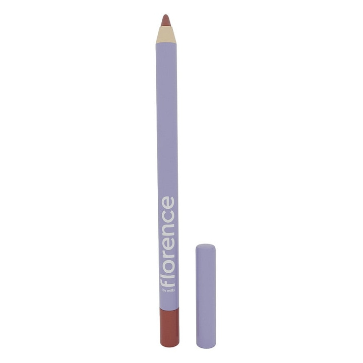 Florence by Mills Mark My Words Lip Liner Confident (Nude) in de groep BEAUTY & HEALTH / Makeup / Lippen / Lippen liner bij TP E-commerce Nordic AB (C87791)