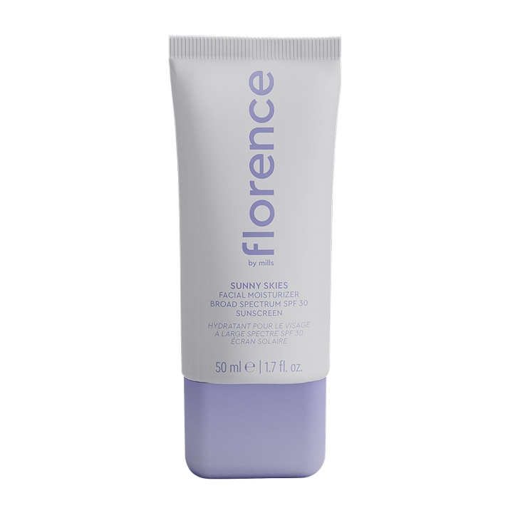 Florence by Mills Skies - Gezichtsmoisturizer SPF30 Breed Spectrum Zonnebrandcrème 50ml in de groep BEAUTY & HEALTH / Huidsverzorging / Gezicht / Gezichtscrèmes bij TP E-commerce Nordic AB (C87865)