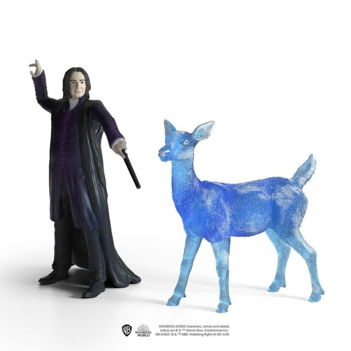 Schleich Harry Potter - Professor Sneep & Patronus (42683) in de groep SPEELGOED, KINDER- & BABYPRODUCTEN / Speelgoed / Figuren, Miniaturen & accessoires bij TP E-commerce Nordic AB (C87899)