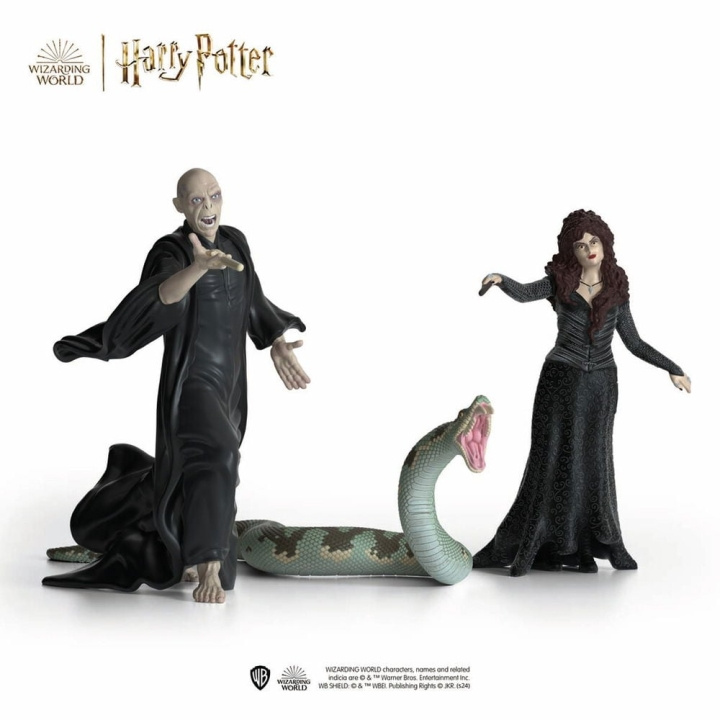 Schleich Harry Potter - Voldemort,Nagini & Bellatrix Lestrange (42684) in de groep SPEELGOED, KINDER- & BABYPRODUCTEN / Speelgoed / Figuren, Miniaturen & accessoires bij TP E-commerce Nordic AB (C87903)