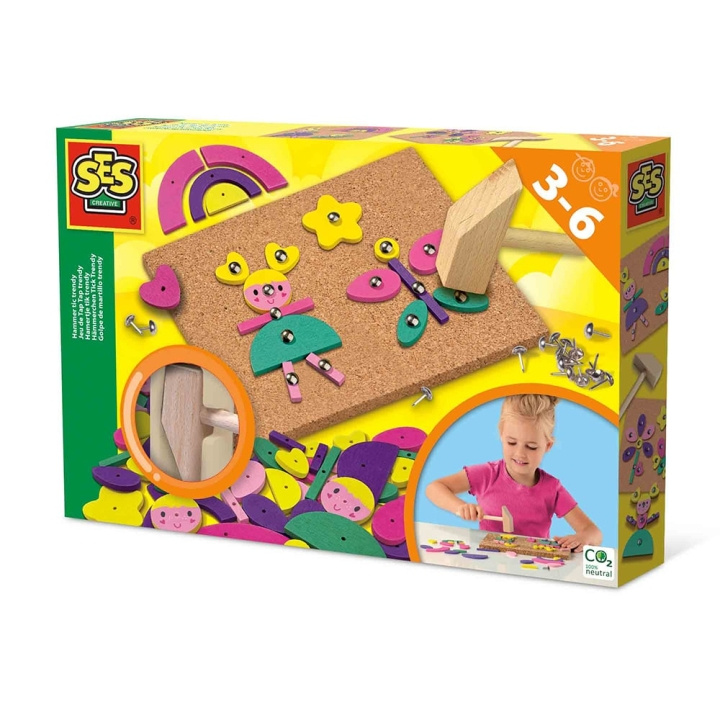 SES Creative Hamer tic Trendy - (S00927) in de groep SPEELGOED, KINDER- & BABYPRODUCTEN / Speelgoed / Experimenteren en doe-het-zelf bij TP E-commerce Nordic AB (C87911)