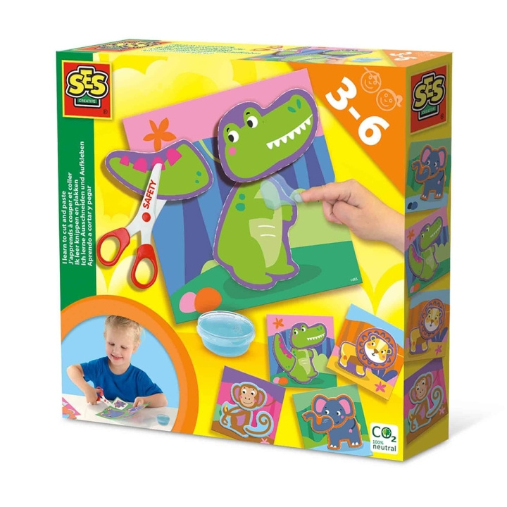 SES Creative Leren knippen en plakken - (S14042) in de groep SPEELGOED, KINDER- & BABYPRODUCTEN / Speelgoed / Ambachten bij TP E-commerce Nordic AB (C87913)