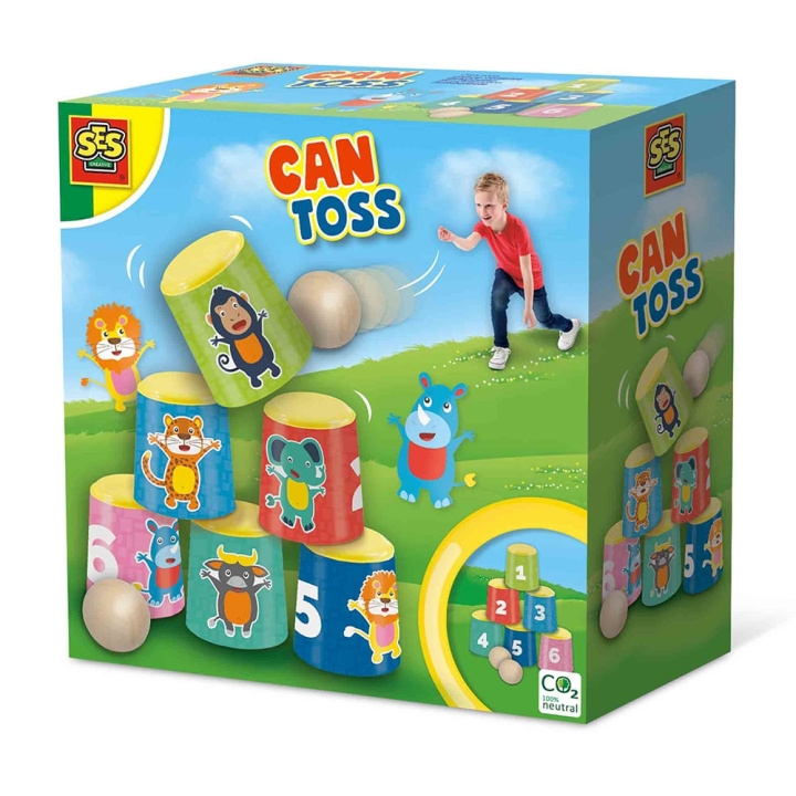 SES Creative Spel - Can Toss - (S02311) in de groep SPEELGOED, KINDER- & BABYPRODUCTEN / Speelgoed / Bordspellen / Spellen voor buiten bij TP E-commerce Nordic AB (C87923)