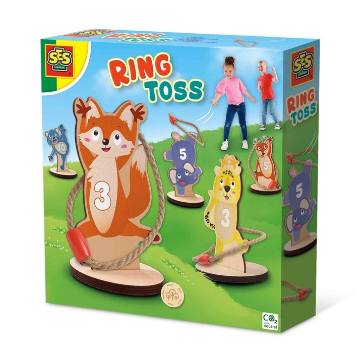 SES Creative Spel - Ringwerpen - (S02312) in de groep SPEELGOED, KINDER- & BABYPRODUCTEN / Speelgoed / Bordspellen / Spellen voor buiten bij TP E-commerce Nordic AB (C87924)