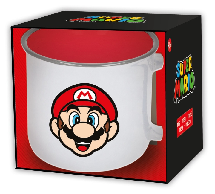 Super Mario Super Mario Stor - Keramische mok 415 ml - (376) in de groep SPORT, VRIJE TIJD & HOBBY / Leuke dingen / Bekers bij TP E-commerce Nordic AB (C87948)