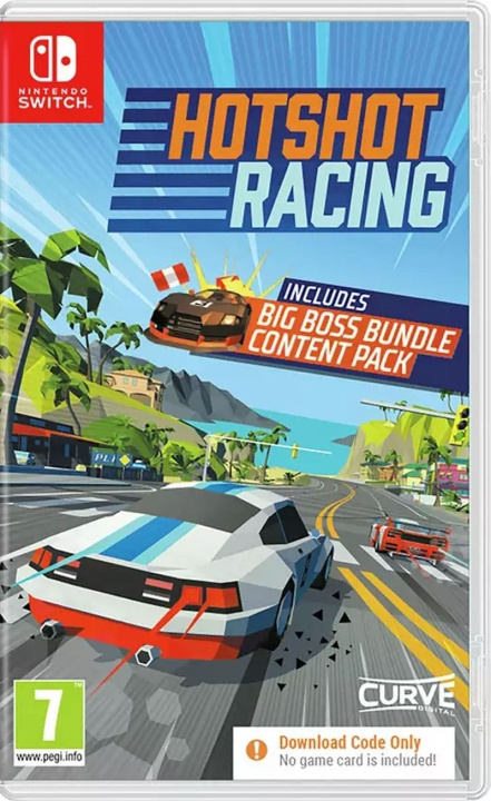 Curve Digital Hotshot Racing (Code in Box) in de groep HOME ELECTRONICS / Spelconsoles en accessoires / Nintendo Switch / Games bij TP E-commerce Nordic AB (C87954)