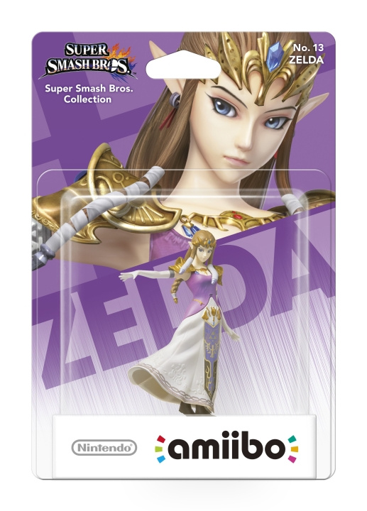 Nintendo Amiibo figuur Zelda (Super Smash Bros.) in de groep HOME ELECTRONICS / Spelconsoles en accessoires / Nintendo Switch / Accessoires bij TP E-commerce Nordic AB (C87977)