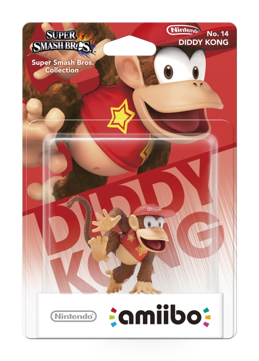 Nintendo Amiibo figuur Diddy Kong in de groep HOME ELECTRONICS / Spelconsoles en accessoires / Nintendo Switch bij TP E-commerce Nordic AB (C87978)