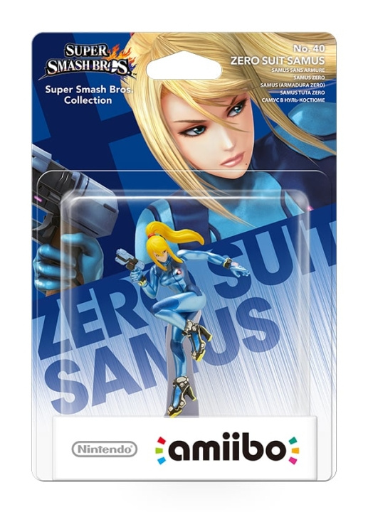 Nintendo Amiibo-figuur Zero Suit Samus in de groep HOME ELECTRONICS / Spelconsoles en accessoires / Nintendo Switch / Accessoires bij TP E-commerce Nordic AB (C88002)