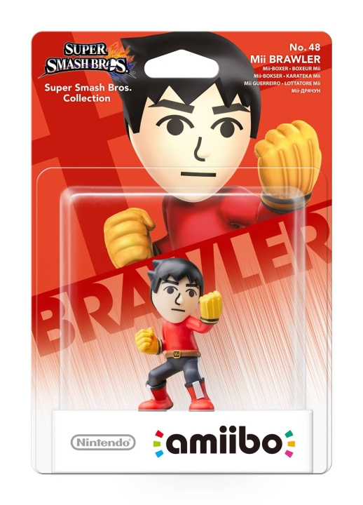 Nintendo Amiibo-figuurtje Mii-Brawler in de groep HOME ELECTRONICS / Spelconsoles en accessoires / Nintendo Switch / Accessoires bij TP E-commerce Nordic AB (C88008)