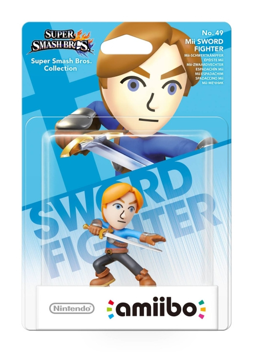 Nintendo Amiibo-figuur Mii-zwaardvechter in de groep HOME ELECTRONICS / Spelconsoles en accessoires / Nintendo Switch / Accessoires bij TP E-commerce Nordic AB (C88009)