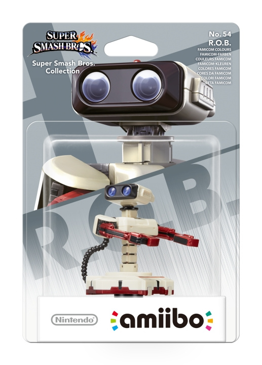 Nintendo Amiibo Figurine R.O.B. Famicom Colours (Super Smash Bros. Collection) in de groep HOME ELECTRONICS / Spelconsoles en accessoires / Nintendo Switch / Accessoires bij TP E-commerce Nordic AB (C88015)