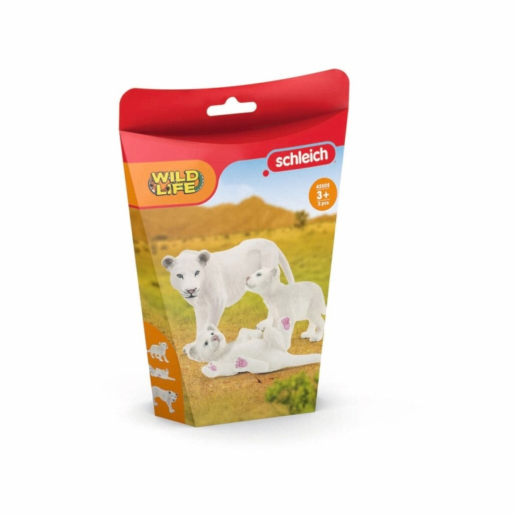 Schleich Wild Leven - Leeuw moeder met welpen (42505) in de groep SPEELGOED, KINDER- & BABYPRODUCTEN / Speelgoed / Figuren, Miniaturen & accessoires bij TP E-commerce Nordic AB (C88049)